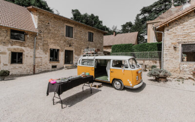 Location van vintage photobooth au domaine de Montfriol