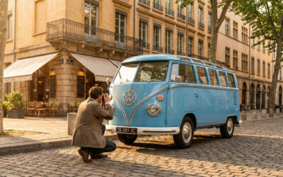 Louer un combi VW pour vos shootings photo à Lyon