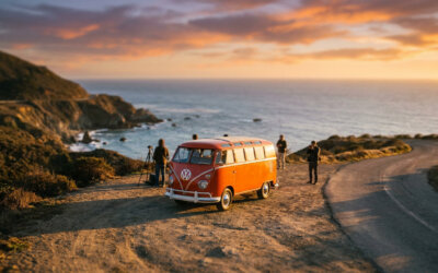 Louer un combi VW pour le tournage de votre clip vidéo