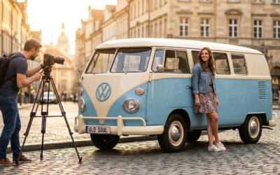 Location de van vintage pour votre shooting photo à Lyon