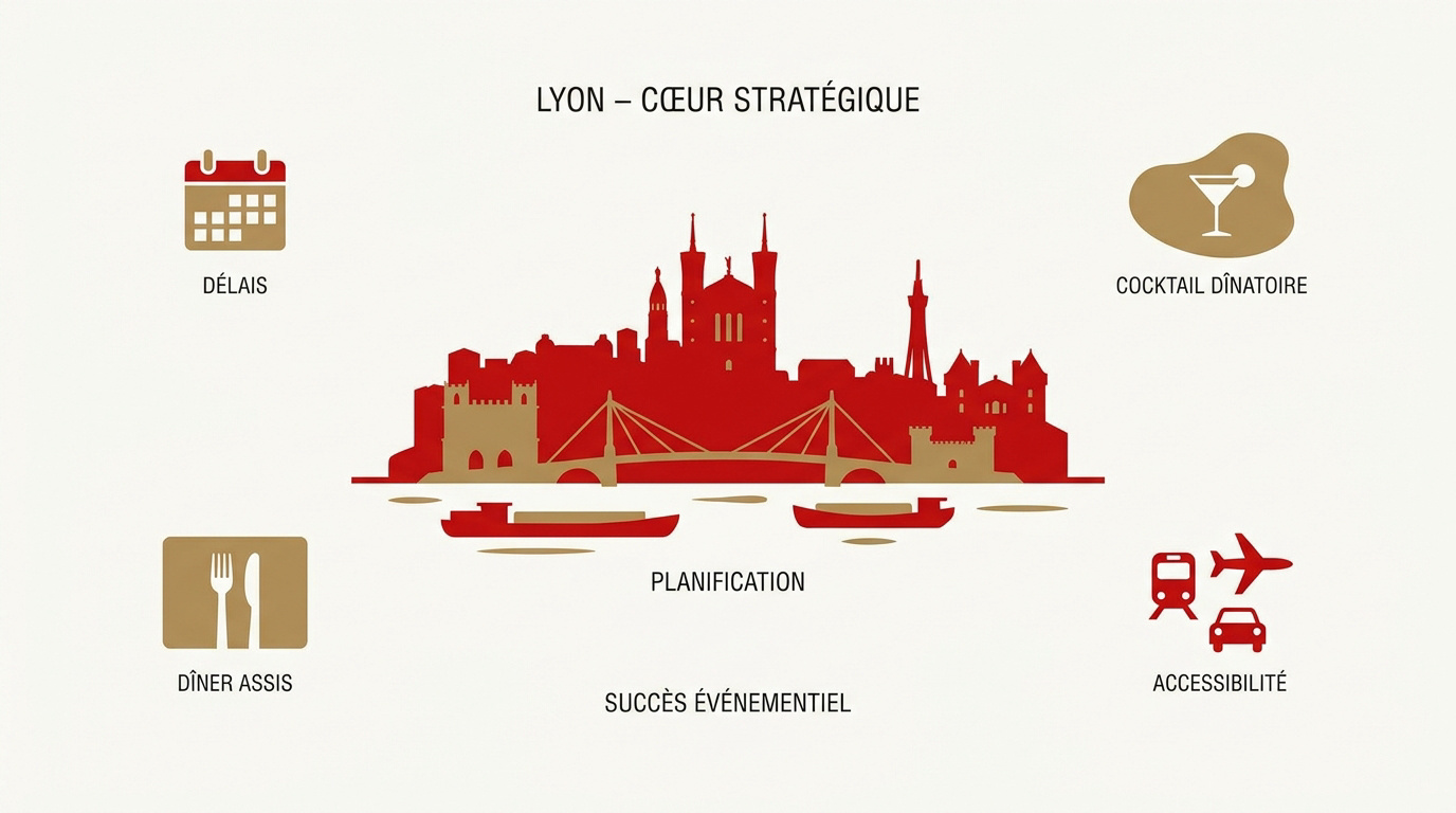 Planification stratégique d'un événement d'entreprise à Lyon