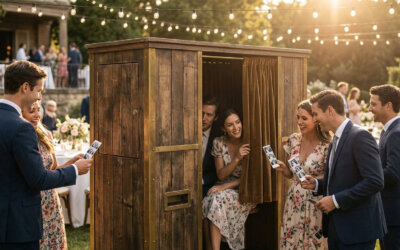 Animer votre brunch de mariage avec un photobooth vintage